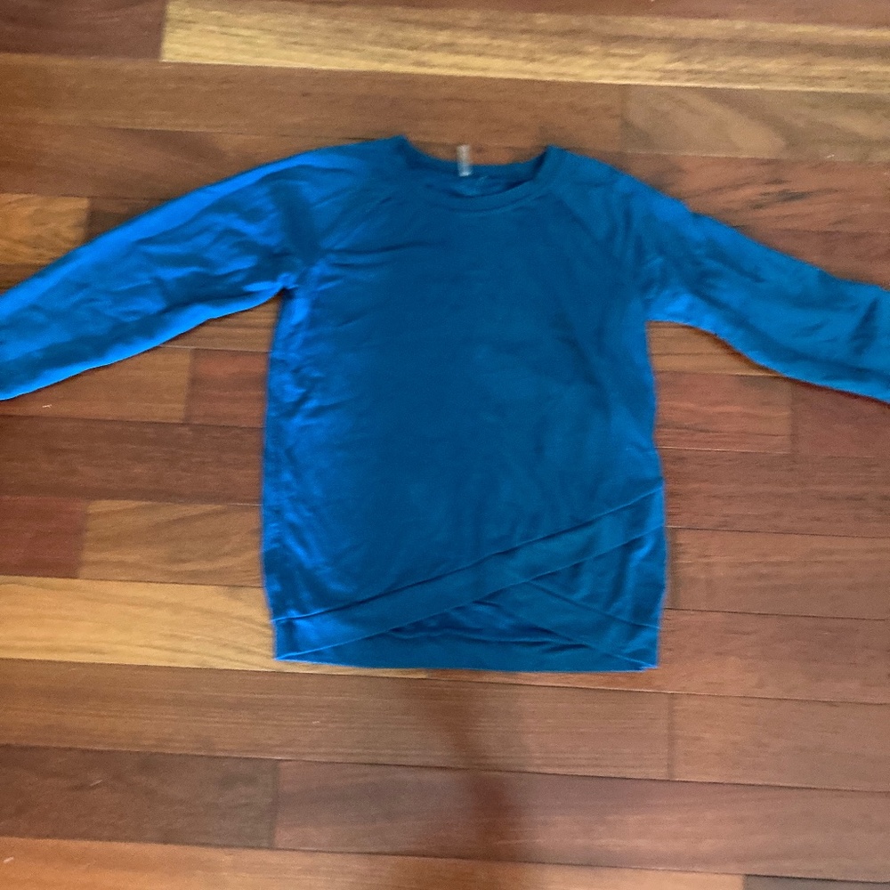 Blue Long Sleeves Shirt for Kids Size 12